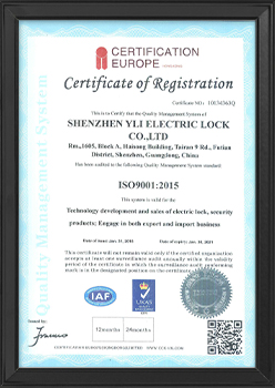Certificado ISO9001-2015