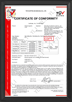 certificado TUV
